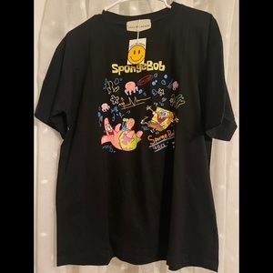 Black SpongeBob Fun Tee